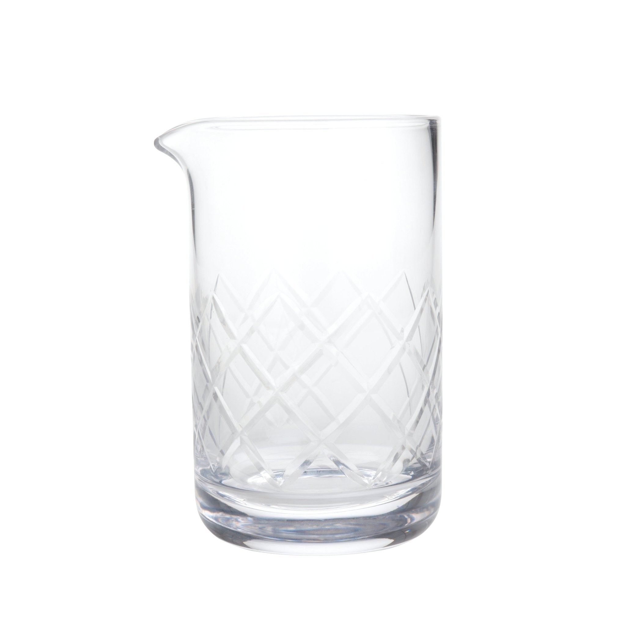 Professional - Grade Crystal 17 - Ounce Mixing Glass | Zigeze