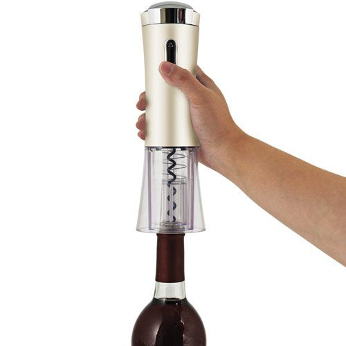 Recharable Electric Corkscrew with Foil Cutter | Zigeze