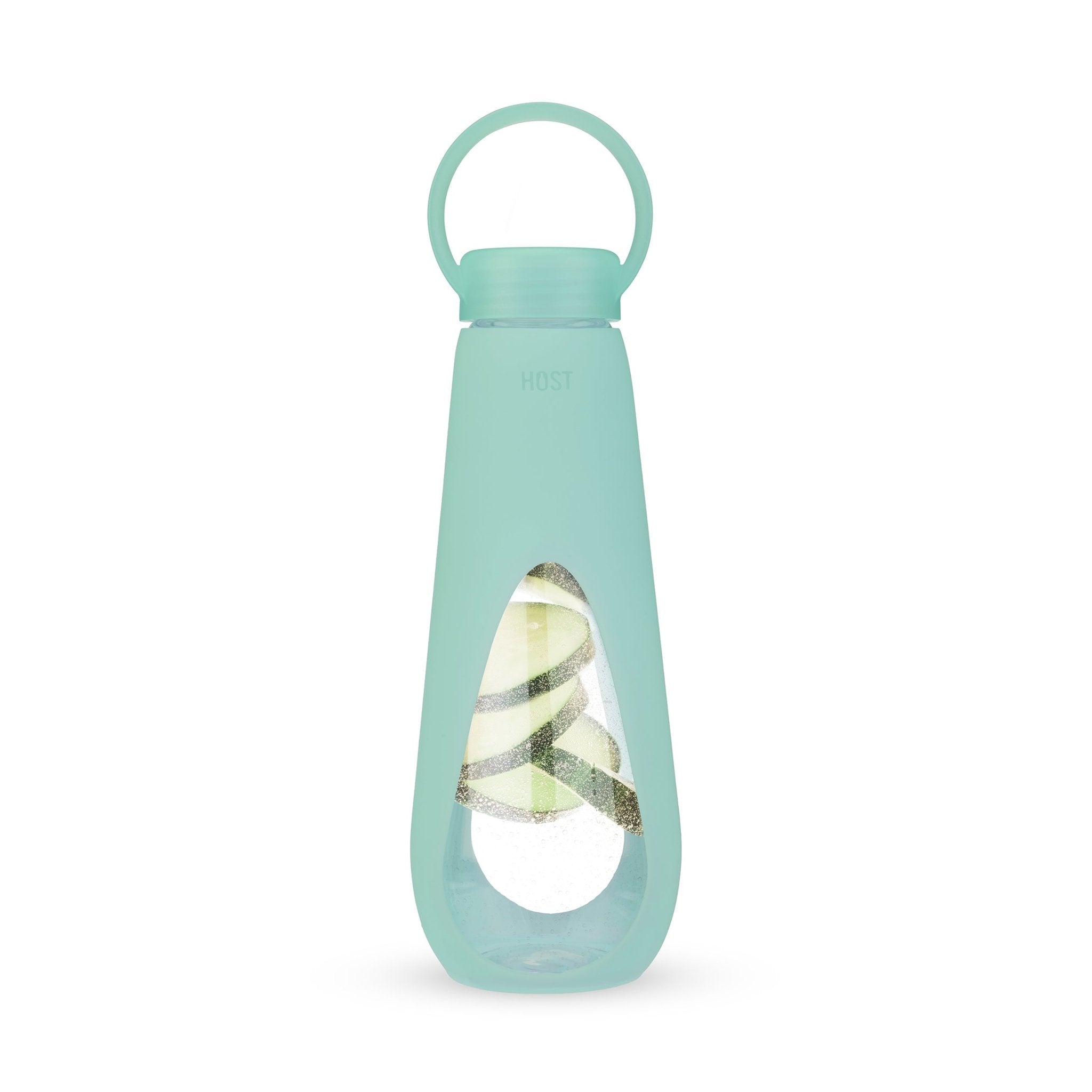 Revive Glass Water Bottle , Green | Zigeze