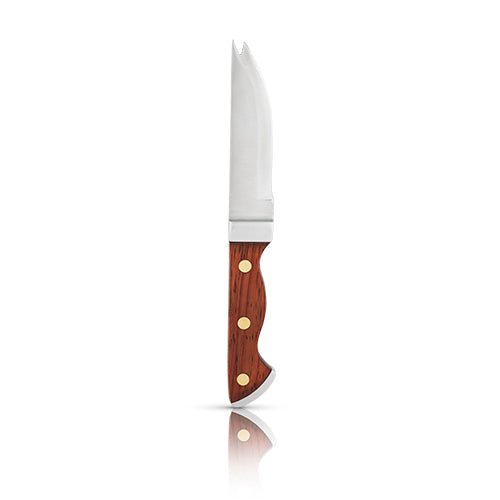 Rivted Acacia Wood and Stainless Steel Knife | Zigeze