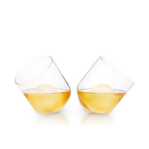 Rolling Crystal Whiskey Tumblers | Zigeze