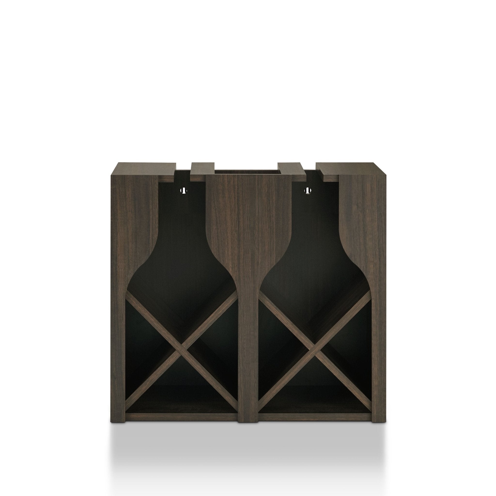 Sacha 8 - Bottte Wine Rack in Wenge | Zigeze