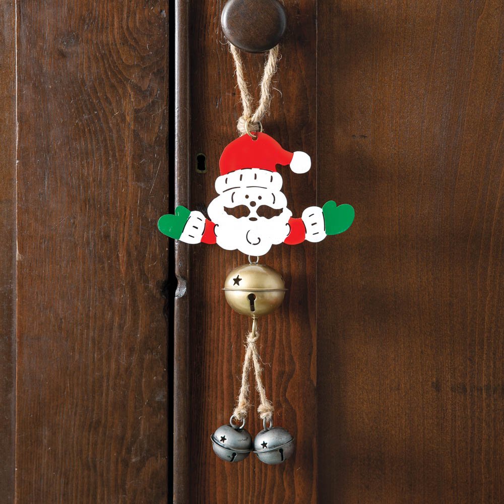 Santa Doorknob Decor | Zigeze