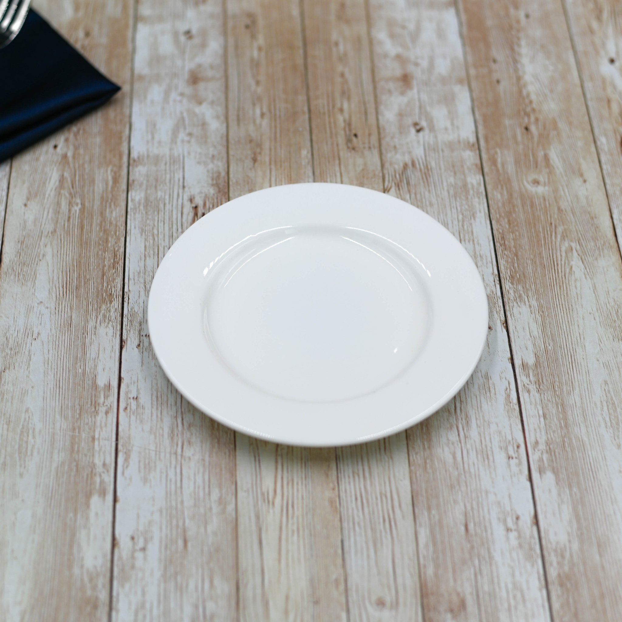 Set of 12 Fine Porcelain 6" Bread Plates | Zigeze