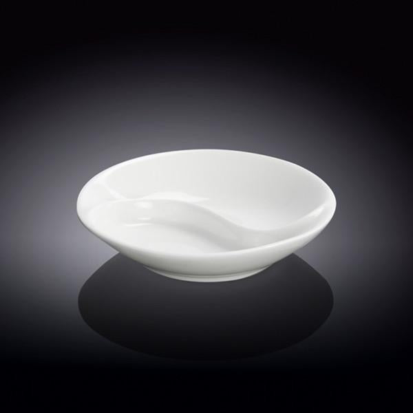 Set of 12 Fine Porcelain Divided Small Dishes | Zigeze