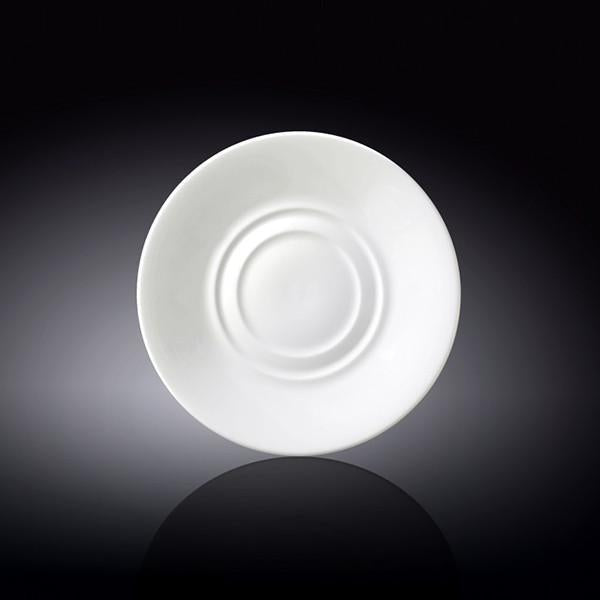 Set of 12 Fine Porcelain Multi - Use 6" Saucers | Zigeze