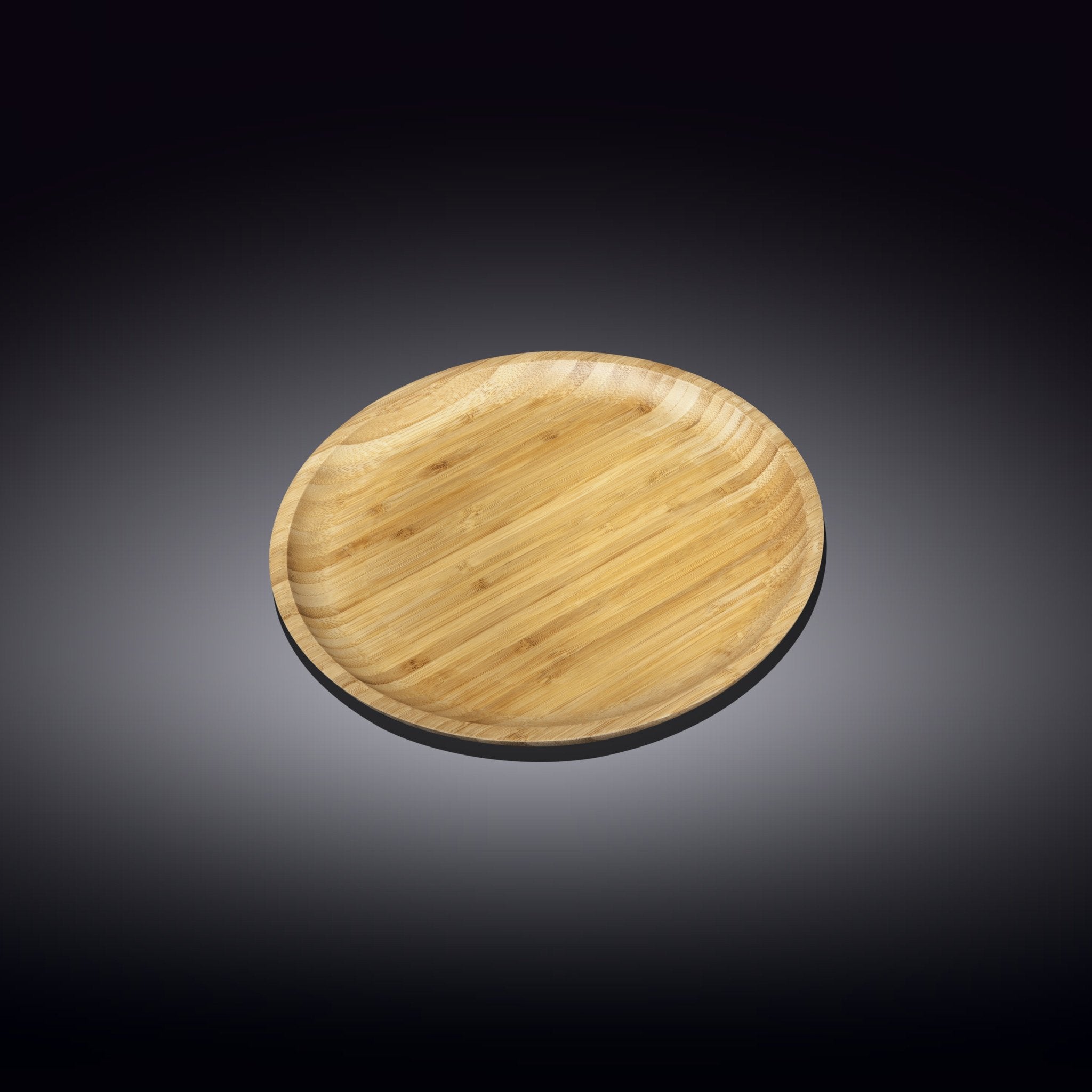 Set of 12 Natural Bamboo Plates 5" | Zigeze