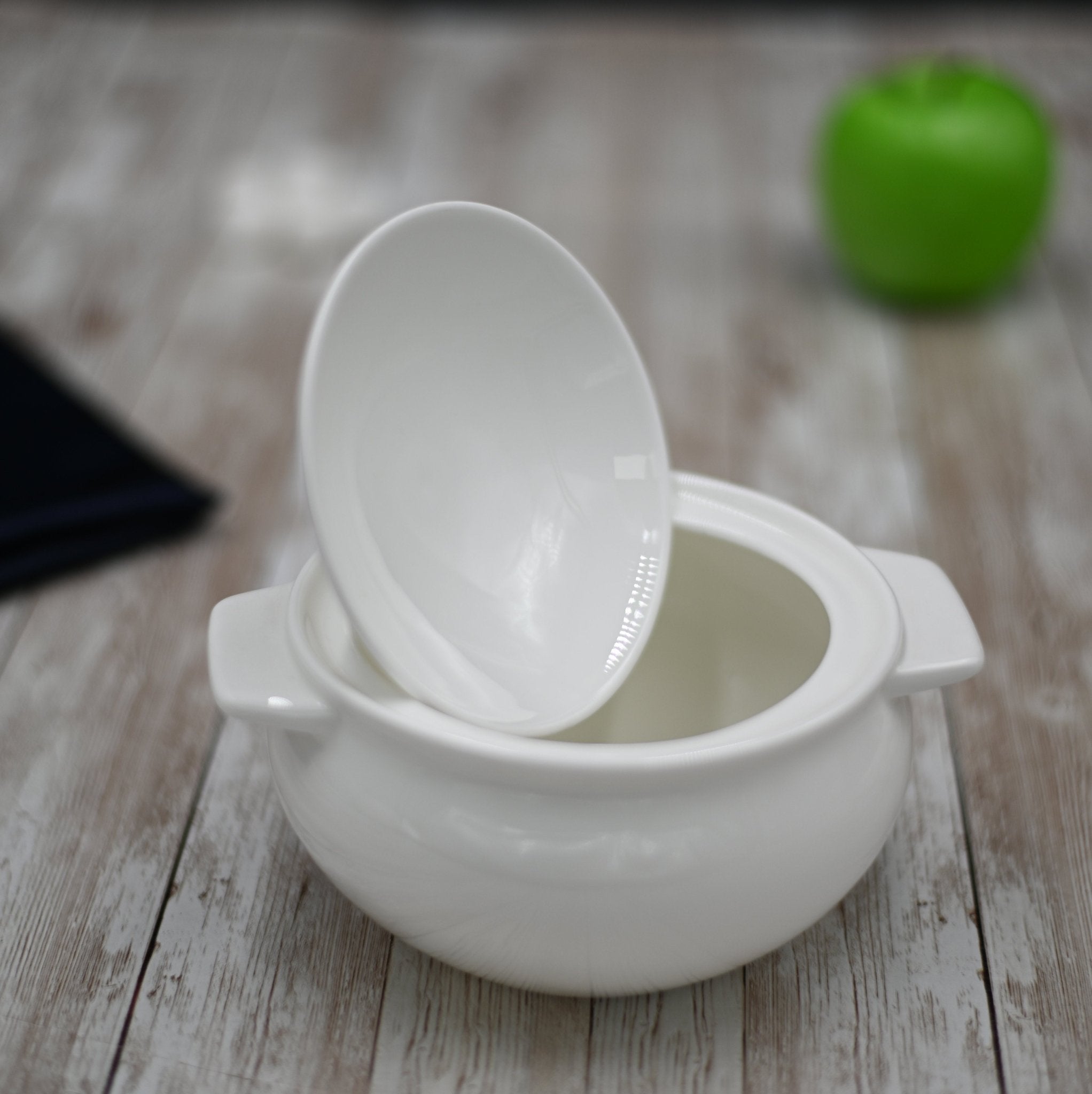 Set of 2 Fine Porcelain Baking Pots, 21 Oz. | Zigeze