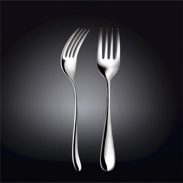 Set of 24 High Polish Stainless Steel Large Forks | Zigeze