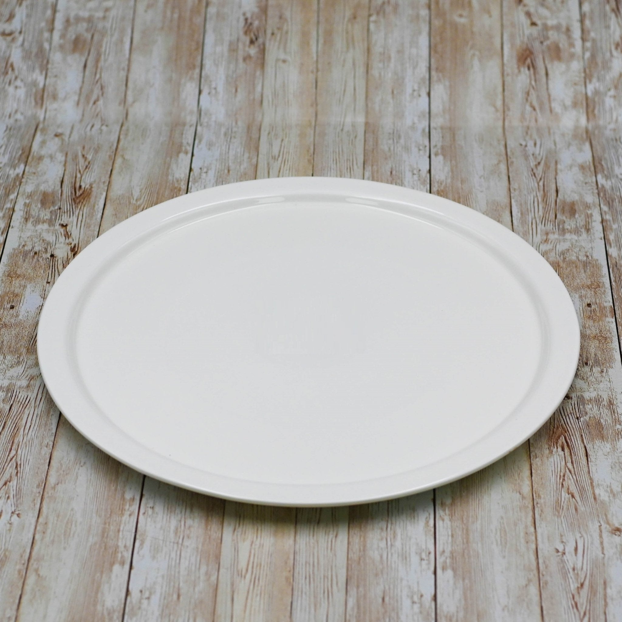 Set of 3 Fine Porcelain Pizza Plate 14" | Zigeze