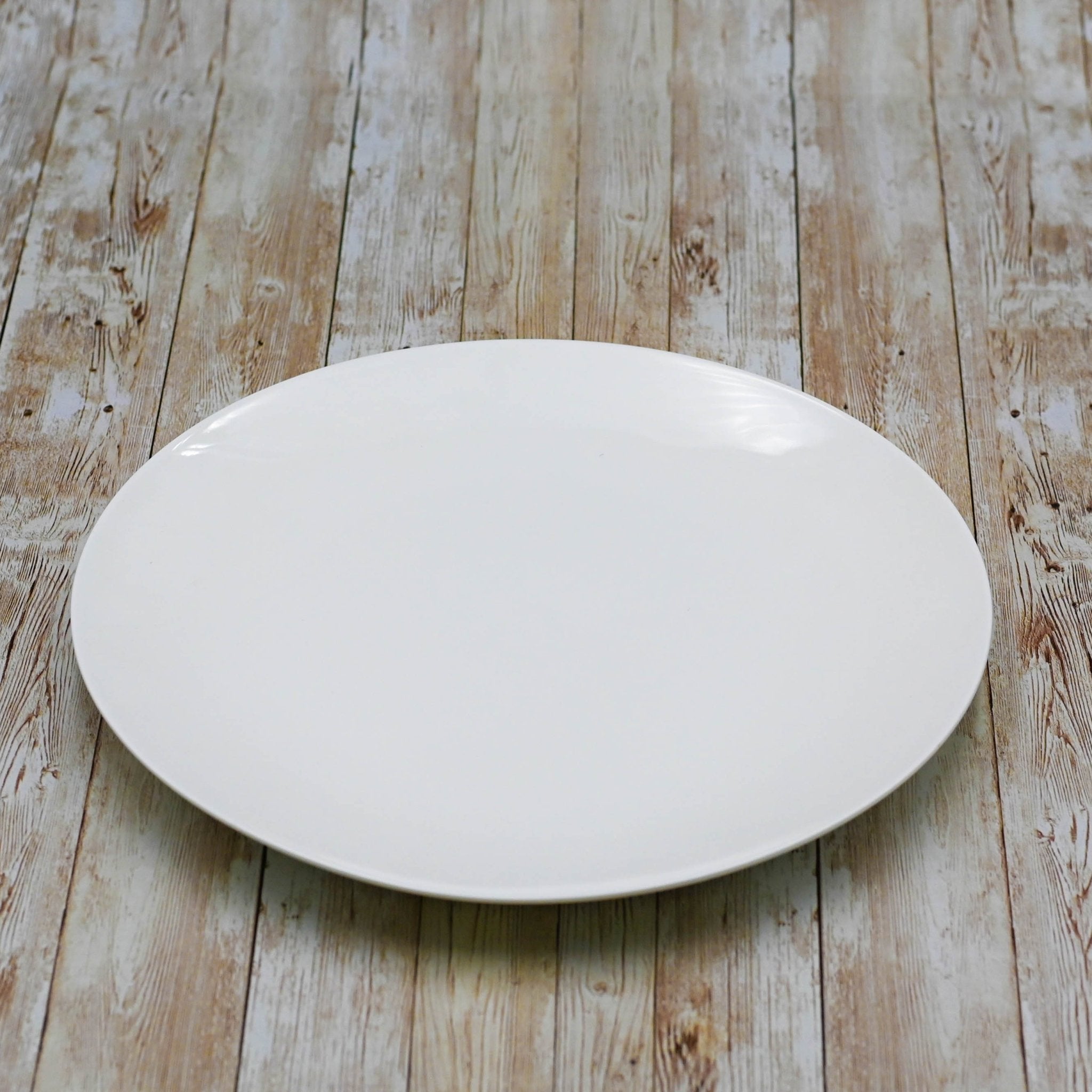 Set of 3 Fine Porcelain Plates 12" | Zigeze