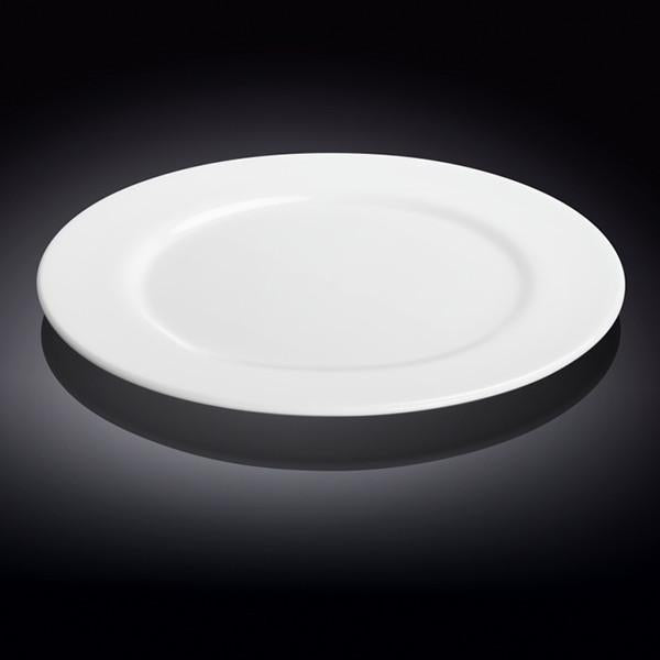 Set of 3 Fine Porcelain Round Plates 12" | Zigeze