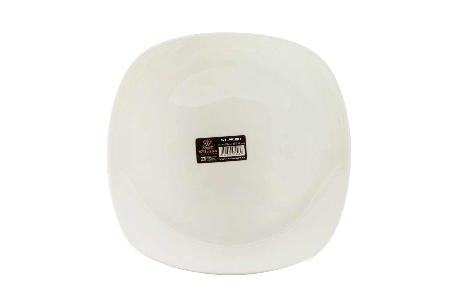 Set of 3 Fine Porcelain Square Platters | Zigeze