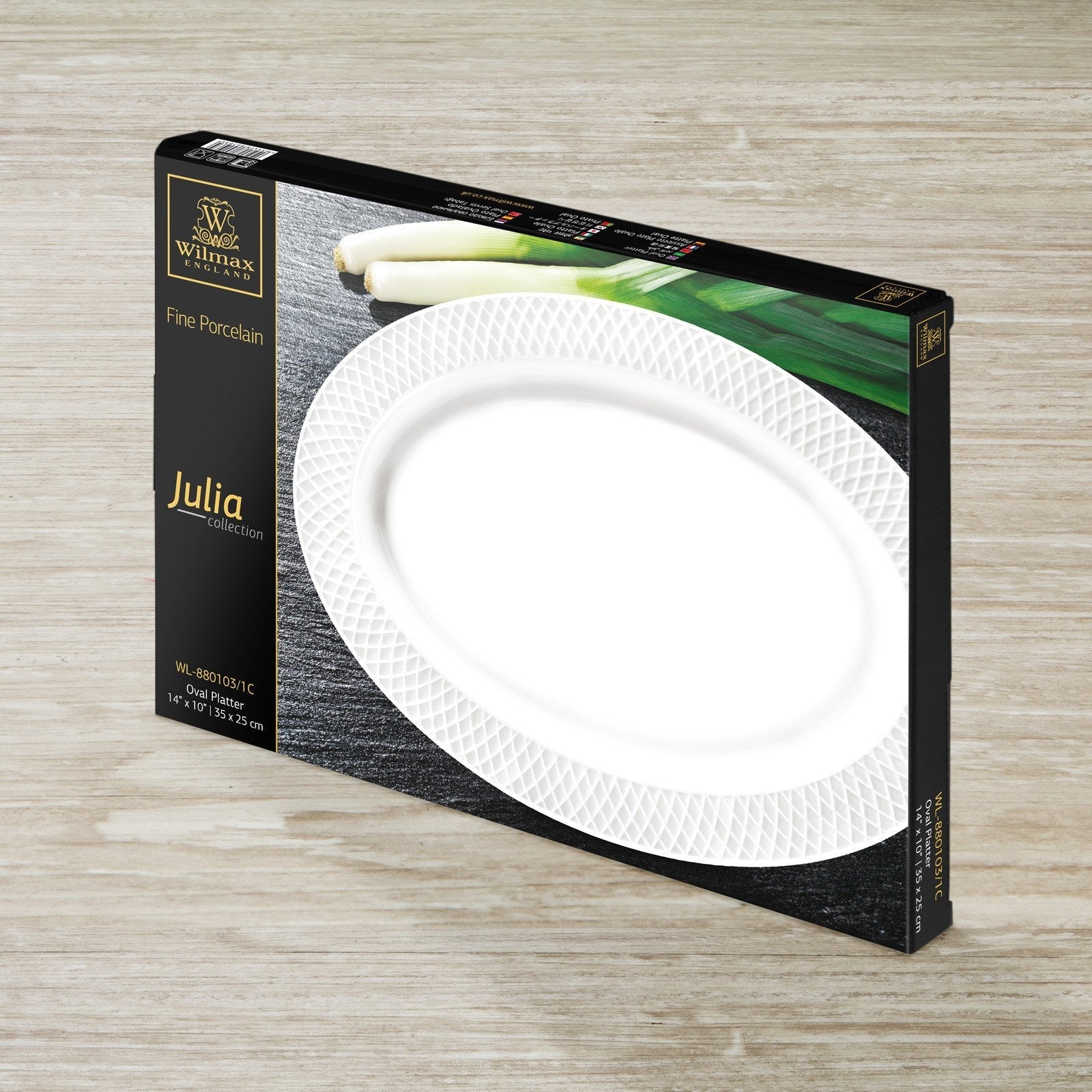 Set of 3 Julia Oval Platters 14" X 10" | Zigeze