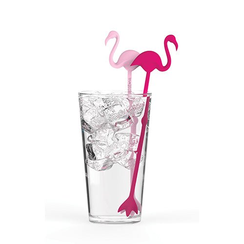 Set of 5 Extra Long Flamingo Stir Sticks | Zigeze