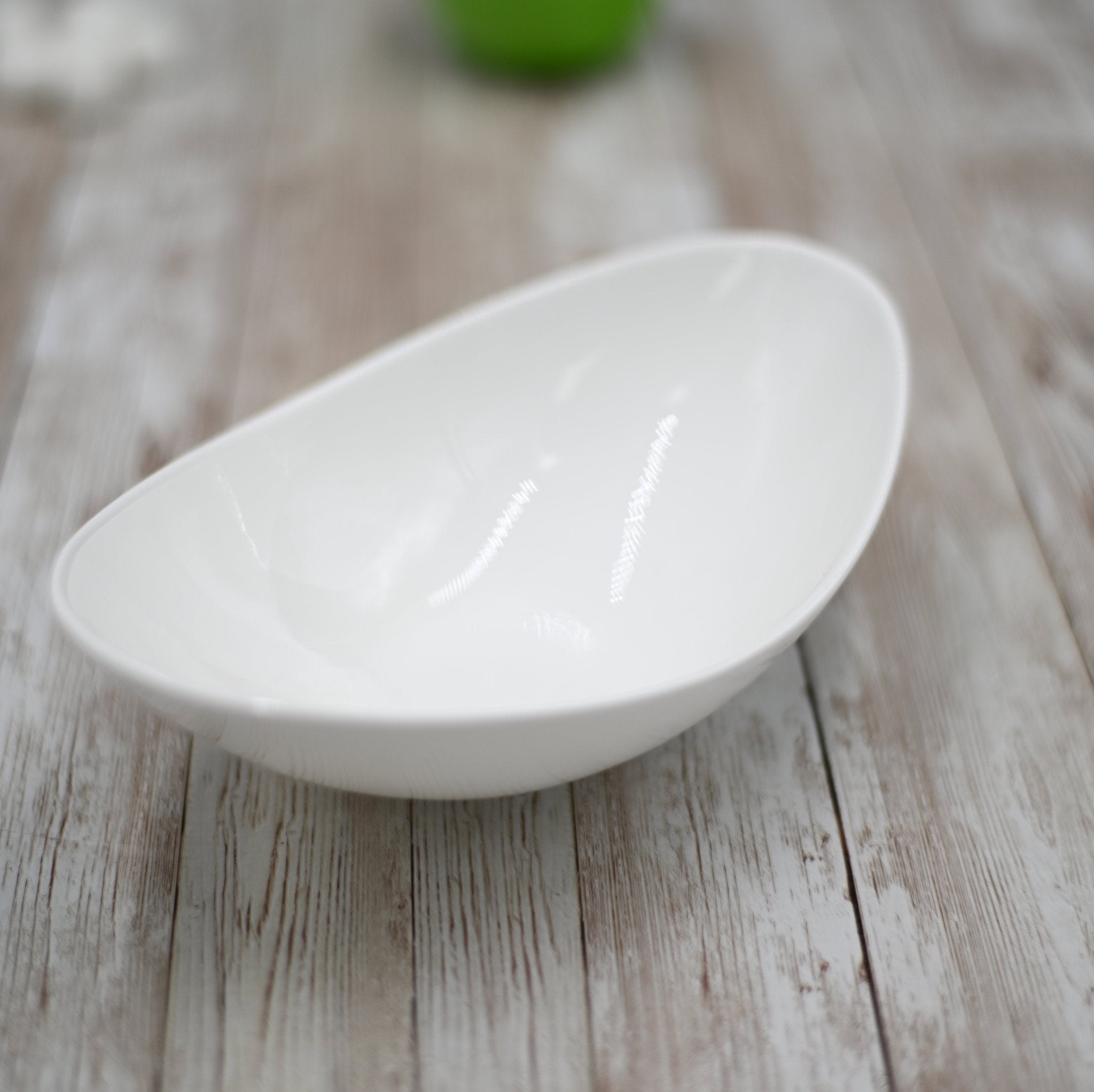 Set of 6 Fine Porcelain Dishes 8" x 4.7'' | Zigeze