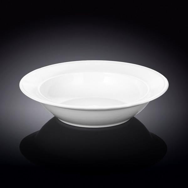 Set of 6 Fine Porcelain Soup Bowls 9" | Zigeze