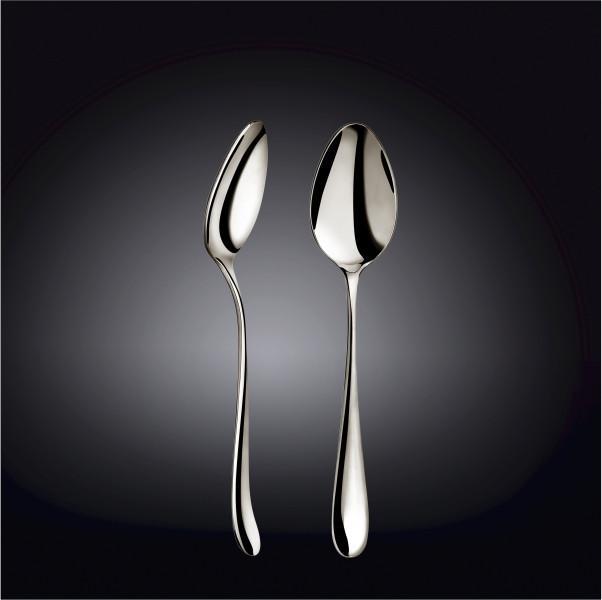 Set of 6 High Polish Stainless Steel Dinner Spoons | Zigeze