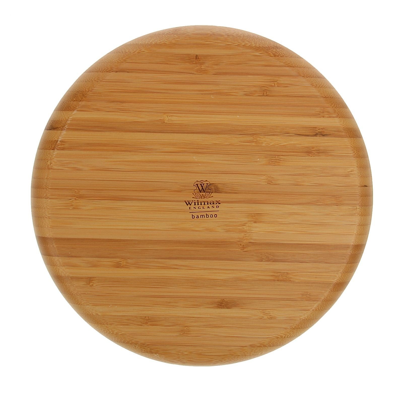 Set of 6 Natural Bamboo Plates 11" | Zigeze