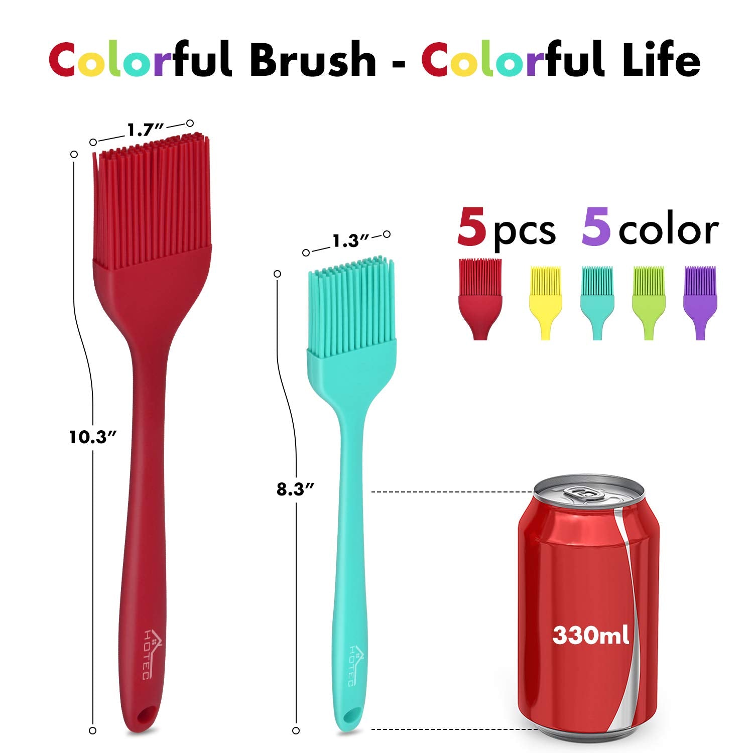 Silicone Basting Brush Set | Zigeze