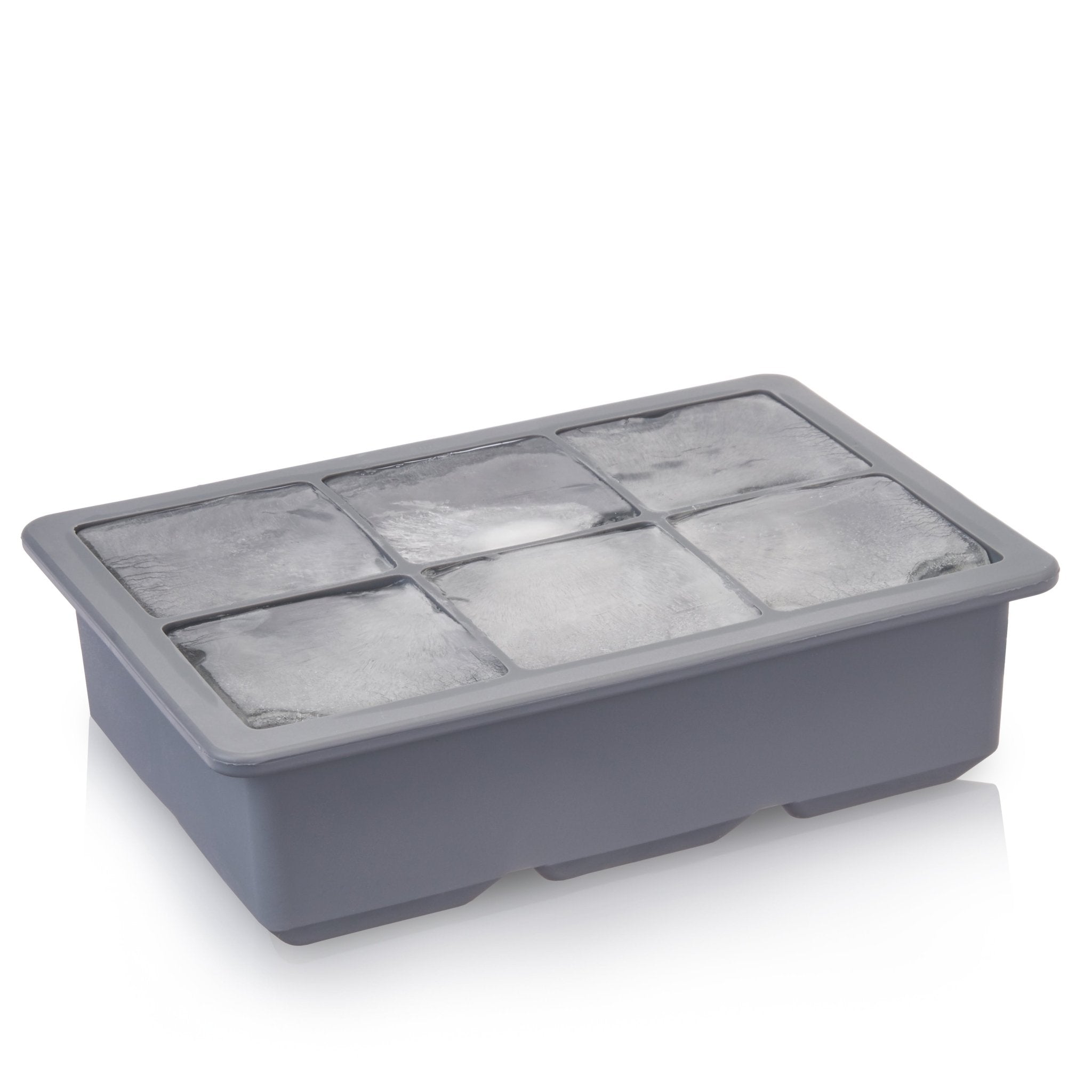 Silicone Whiskey Ice Cube Tray with Lid | Zigeze