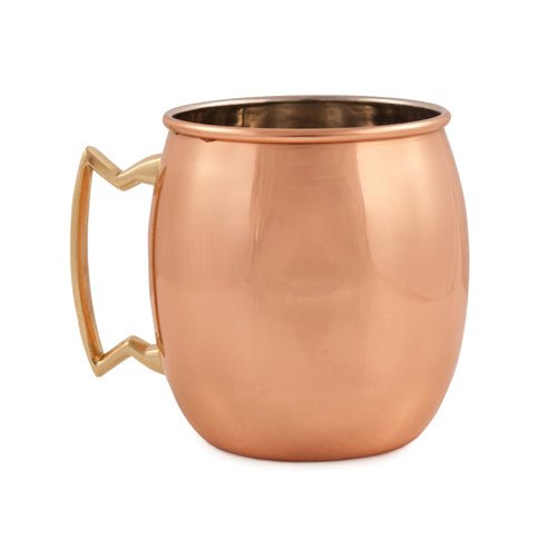 Solid Copper Moscow Mule 16 - Ounce Mug | Zigeze