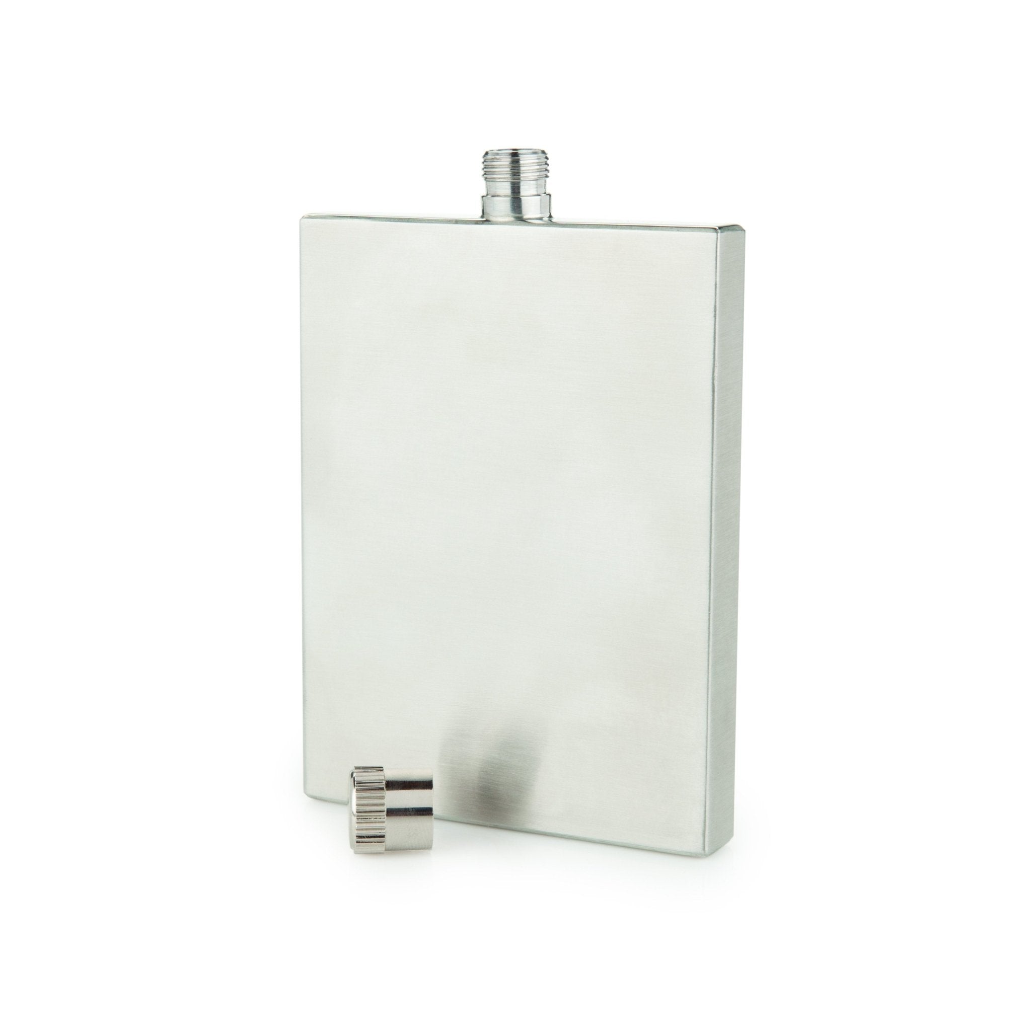 Stainless Steel, 3 - Ounce Slim Flask | Zigeze