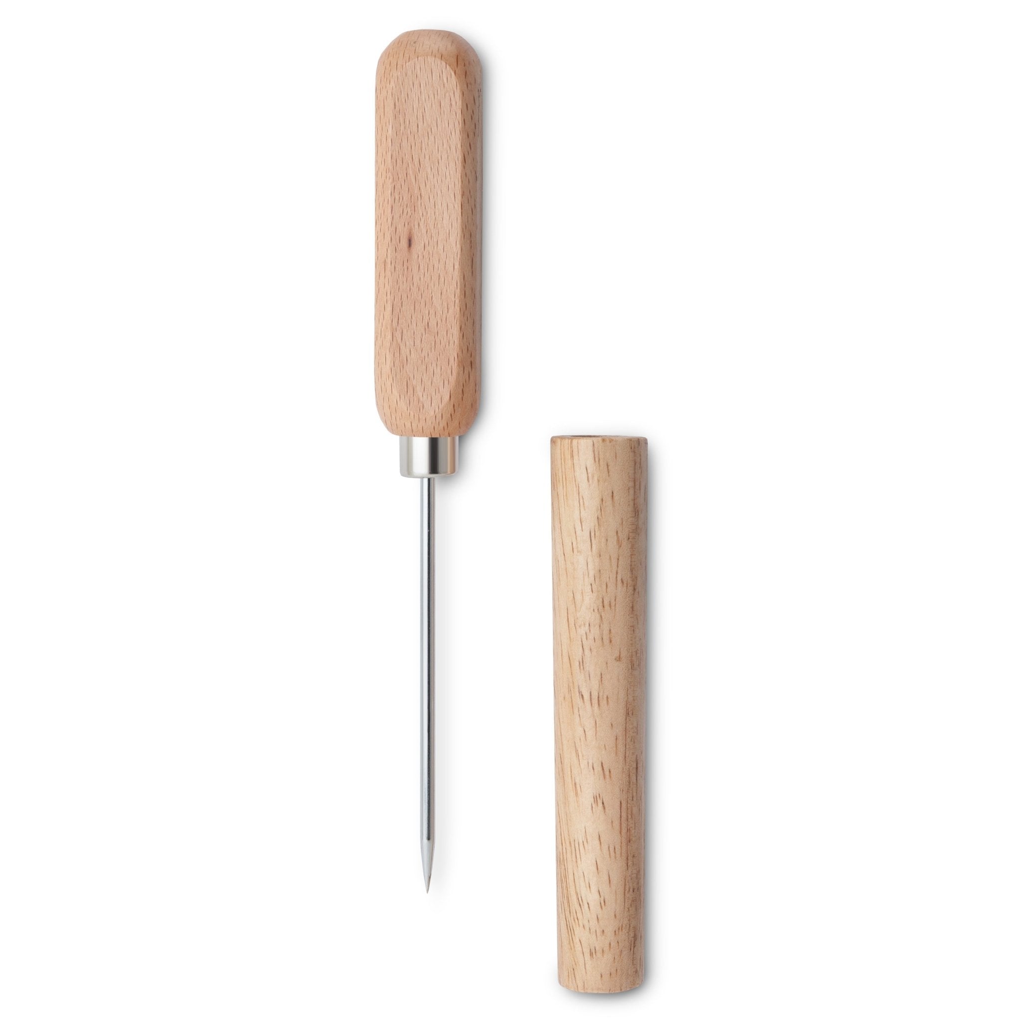 Stainless Steel Ice Pick with Wood Handle | Zigeze