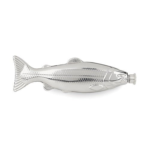 Stainless Steel Trout 4 - Ounce Flask | Zigeze