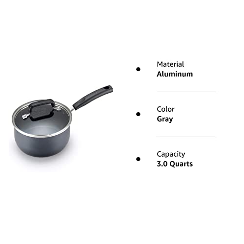 T - fal Signature Nonstick 3 - Quart Saucepan | Zigeze