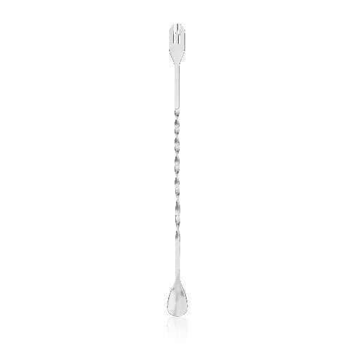 Trident Long Handle Cocktail Spoon | Zigeze