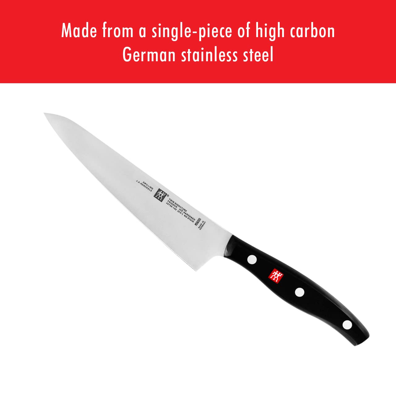 Twin Signature Rock & Chop 2 - Piece German Knife Set | Zigeze