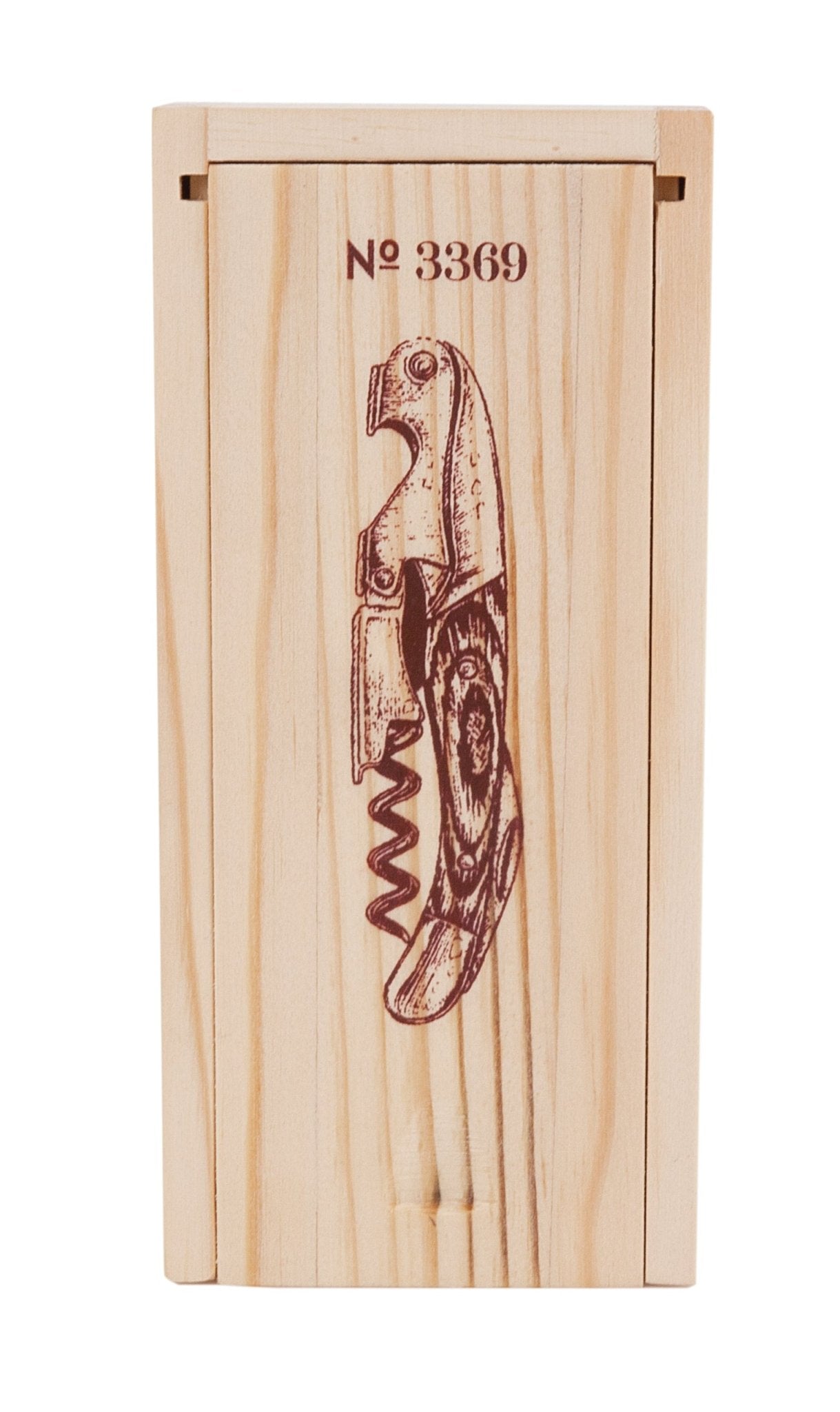 Wooden Double Hinged Corkscrew with Cutter | Zigeze