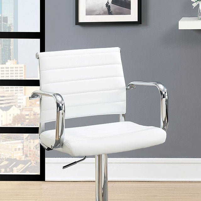 Zenah Bar Chair, White | Zigeze