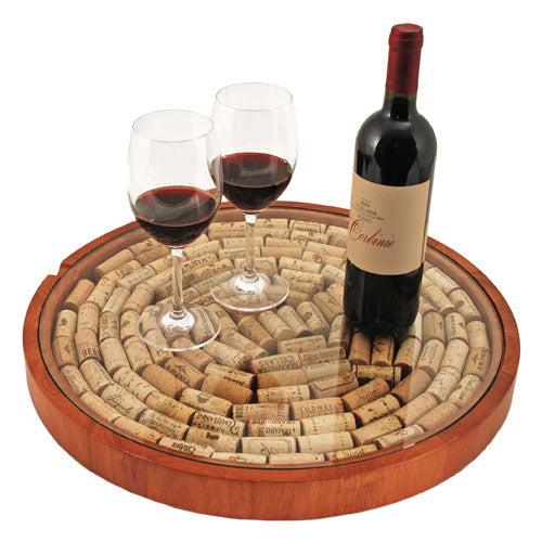 Lazy Susan: Cork Display