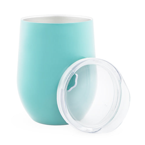 Sip & Go Stemless Wine Tumbler in Light Blue 