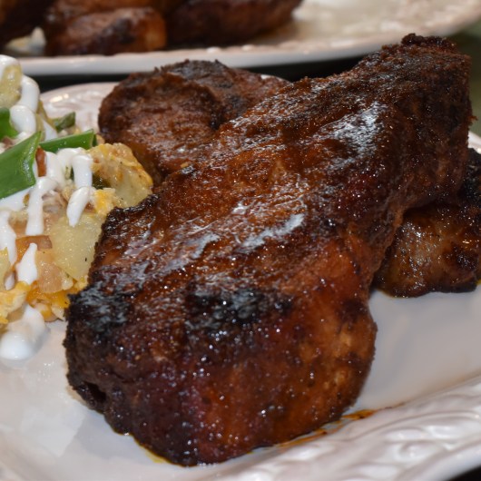 Barbecue Rubbed Country Ribs