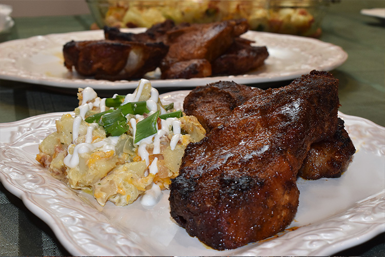Family Favorite Barbecue Dry Rubbed Country Style Pork Ribs
