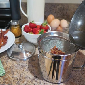Stainless Steel Bacon Strainer-Keepers