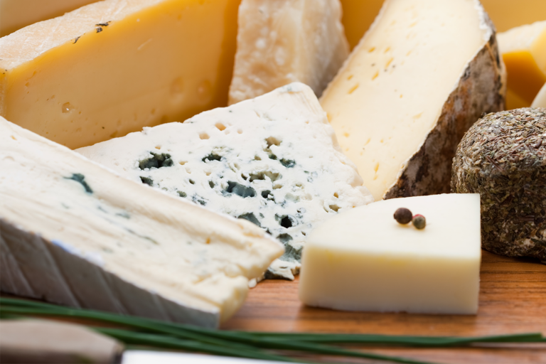 Different Kinds of Cheeses