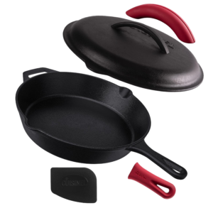Cuisinel 12-inch Cast Iron Skillet