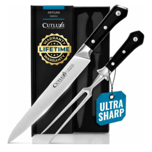 Cutluxe Turkey Carving Knife Set