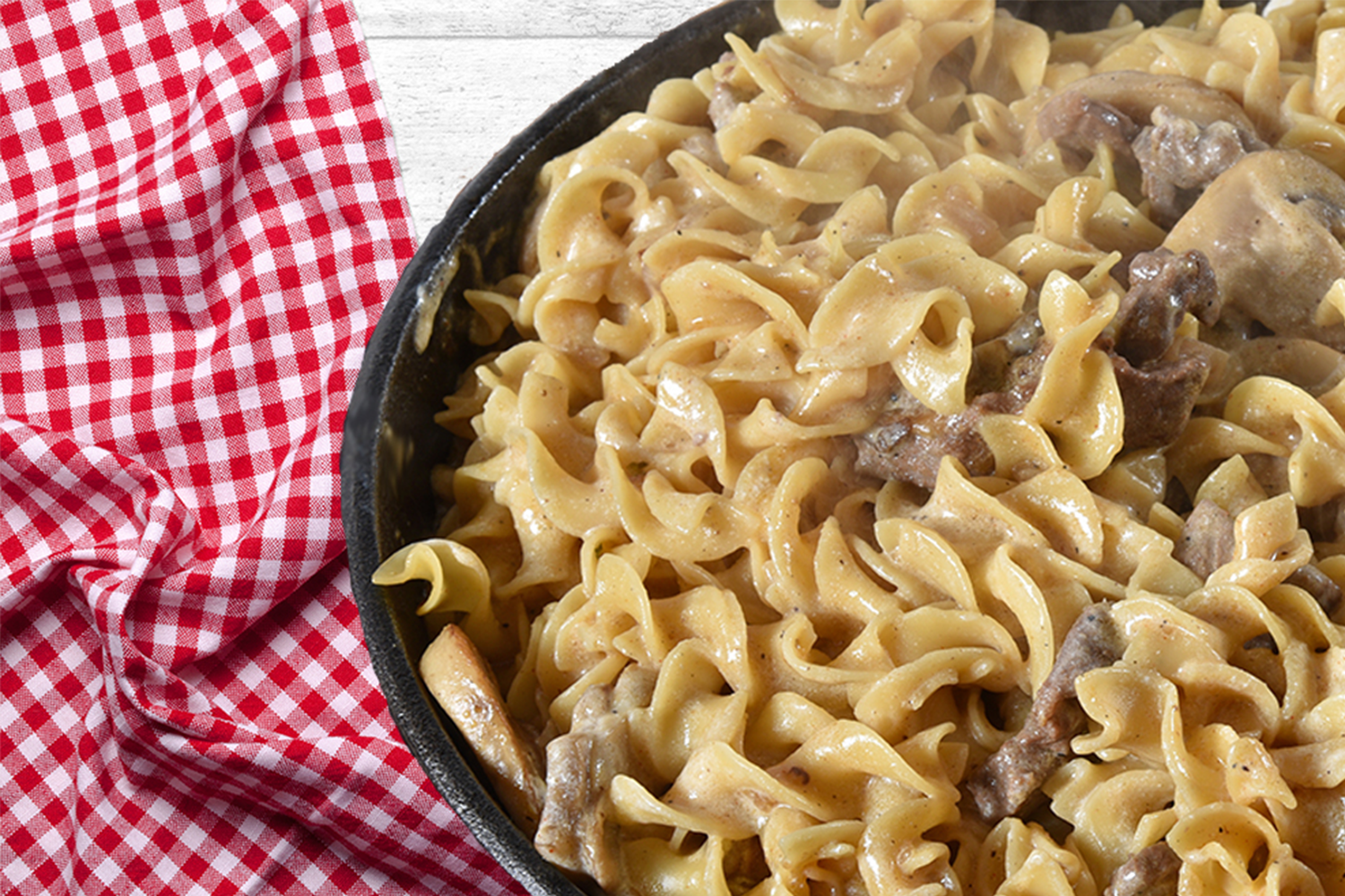 Slow Cooker Beef Stroganoff