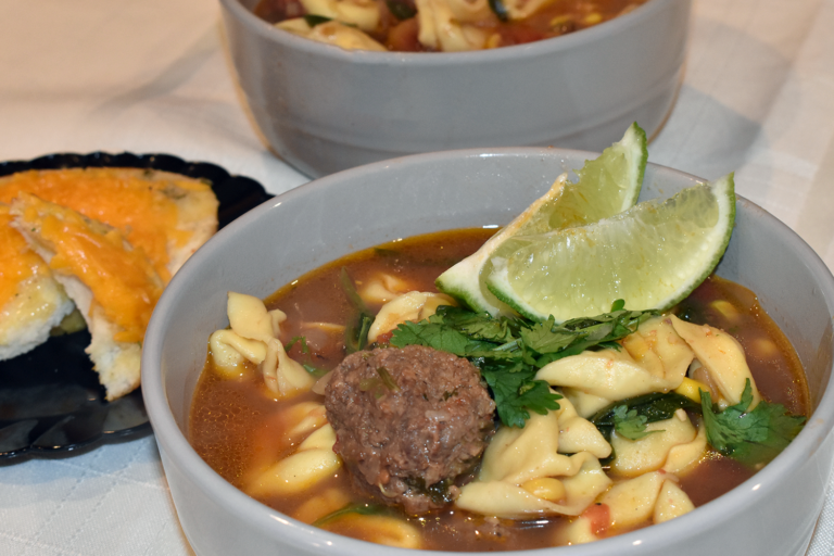Mexican Meatball Soup