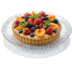 Large Glass Serving Platter