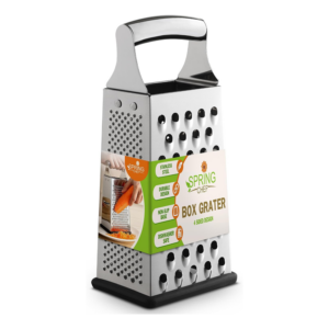 Professional Grade, Stainless Box Grater