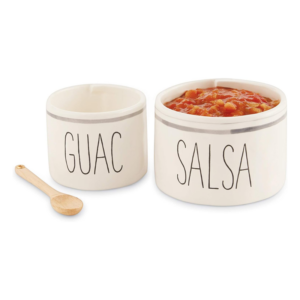 Salsa & Guac Bowl Serving Set