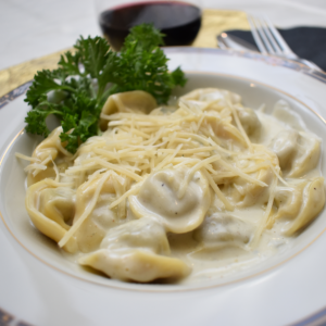 Tortellini with Gorgonzola Sauce